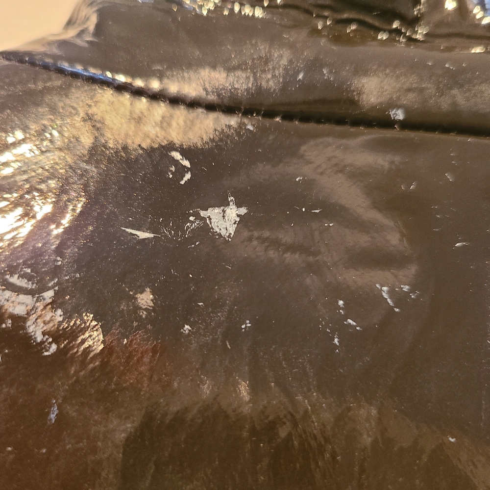 Authentic Jil Sander patent leather jacket size 34 - Picture 11 of 11